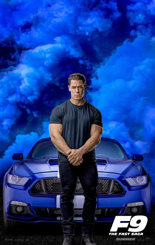 John Cena unveiled in 'Fast & Furious 9' character posters - Yahoo