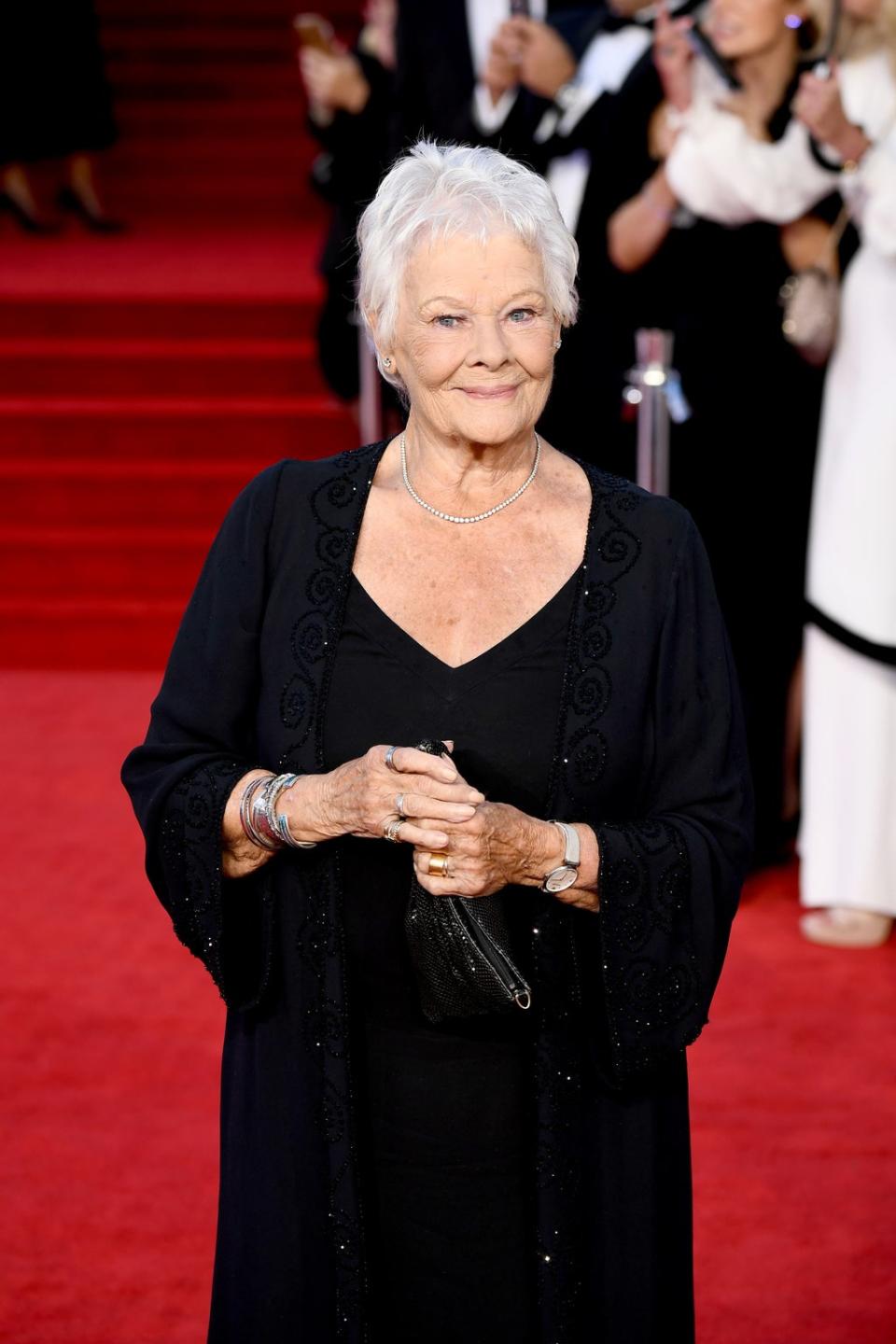 Dame Judi Dench (Jeff Spicer/Getty Images for EON Productions, Metro-Goldwyn-Mayer Studios, and Universal Pictures)