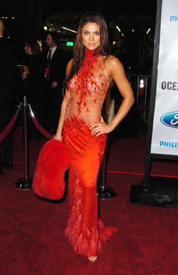 Nadia Bjorlin at the Hollywood premiere of Warner Bros. Ocean's Twelve