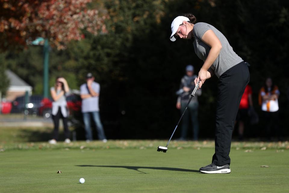 Lakota East's Clare Yeazell is the Enquirer's Division I golfer of the year in 2023.
