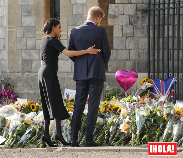 Meghan Markle consuela al príncipe Harry