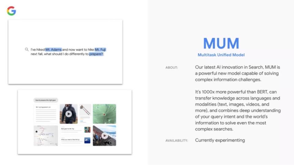 Google解釋如何透過「MUM」模型提升Google搜尋服務的使用安全