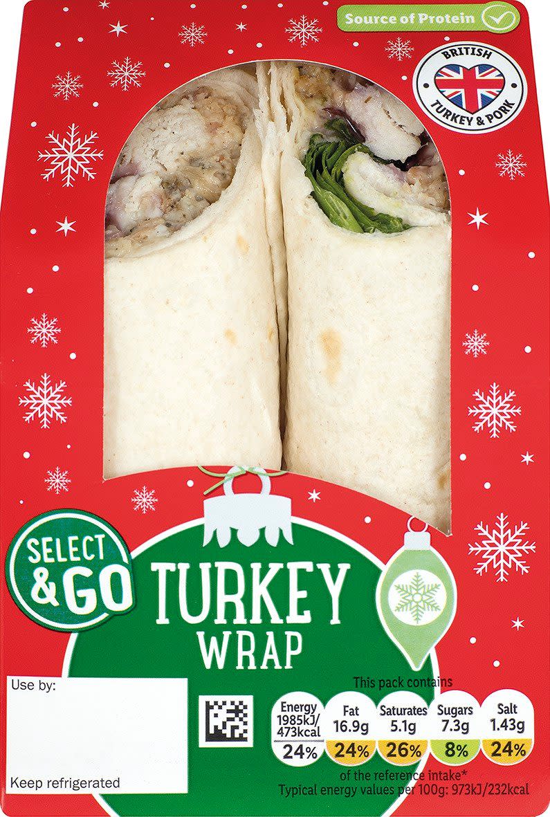 Lidl turkey wrap