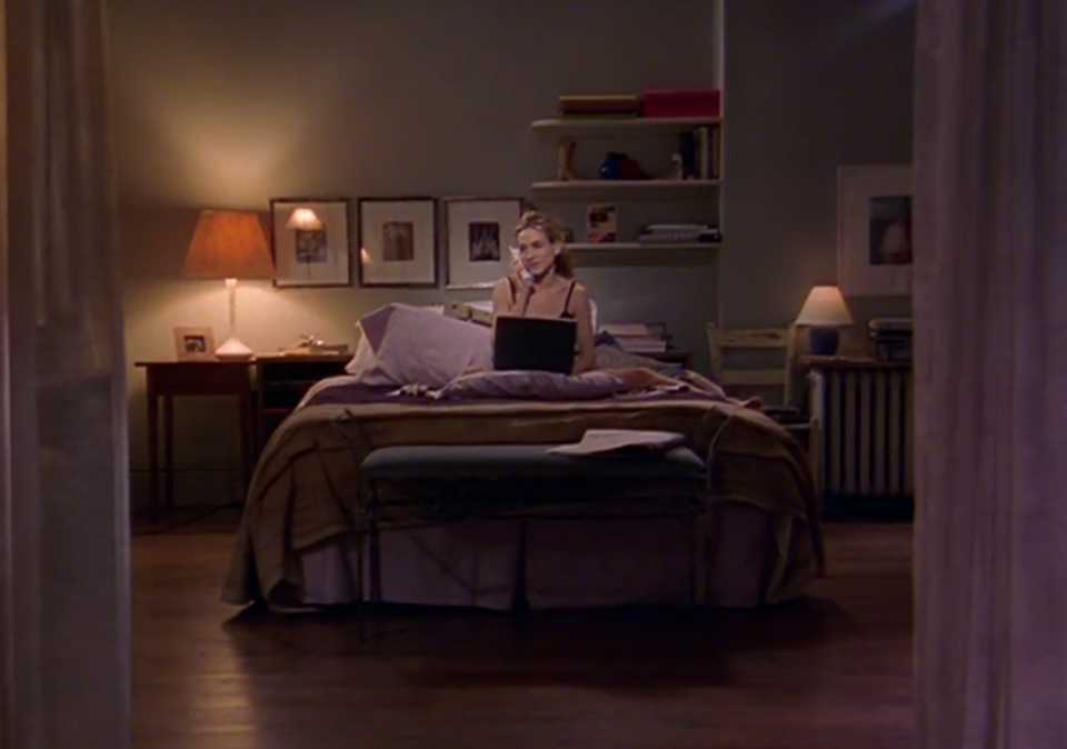 4. Carrie Bradshaw's Junior One Bedroom, Sex and the City