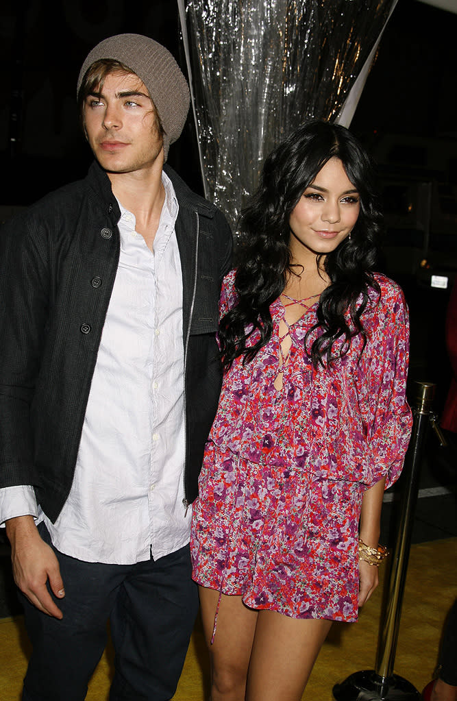 Watchmen LA premiere 2009 Zac Efron Vanessa Hudgens