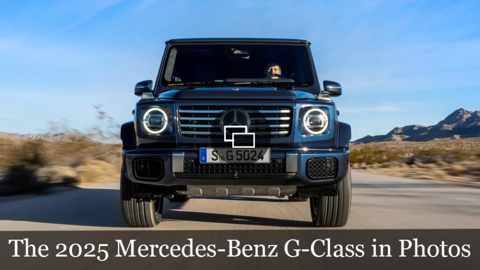 The 2025 Mercedes-Benz G-Class in Photos