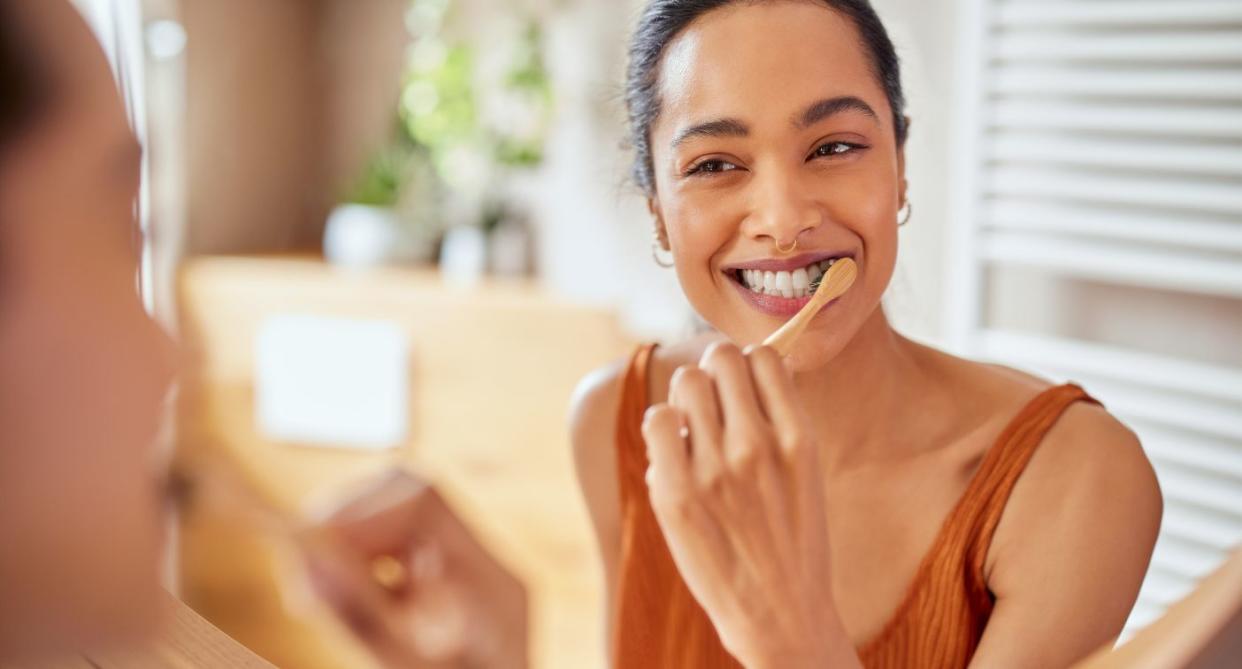 Brush teeth. (Getty Images)