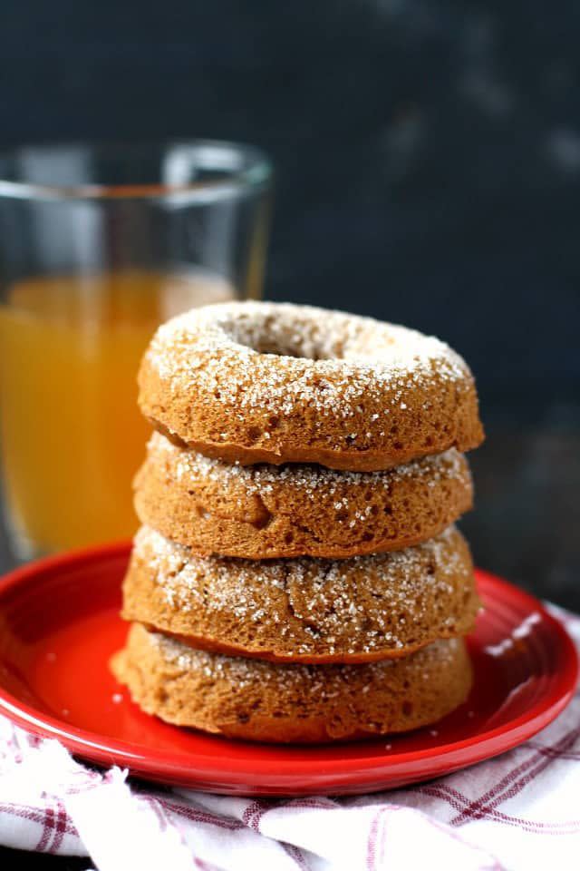 <p>It takes less than 20 minutes to bake up this vegan dessert. You'll be able to satisfy your sweet tooth in no time. </p><p><strong>Get the recipe at <a href="https://theprettybee.com/vegan-spiced-apple-cider-donuts/" rel="nofollow noopener" target="_blank" data-ylk="slk:The Pretty Bee;elm:context_link;itc:0;sec:content-canvas" class="link ">The Pretty Bee</a>.</strong></p><p><strong><strong><strong><strong><strong><strong><a class="link " href="https://go.redirectingat.com?id=74968X1596630&url=https%3A%2F%2Fwww.wayfair.com%2Fkitchen-tabletop%2Fpdp%2Ffox-run-brands-nonstick-donut-pan-fru1087.html&sref=http%3A%2F%2Fwww.countryliving.com%2Ffood-drinks%2Fg28172487%2Fapple-cider-donuts%2F" rel="nofollow noopener" target="_blank" data-ylk="slk:SHOP DOUGHNUT PANS;elm:context_link;itc:0;sec:content-canvas">SHOP DOUGHNUT PANS</a></strong></strong></strong></strong></strong><br></strong></p>