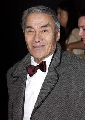 Burt Kwouk at the London gala premiere of MGM's Die Another Day