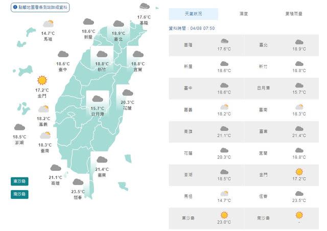 (氣象局提供）