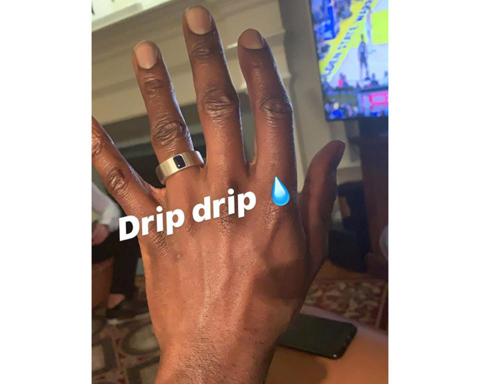 PK Subban engagement ring