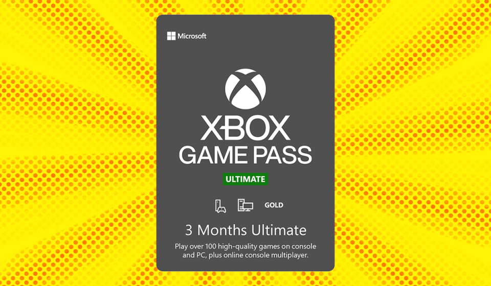 Save 49 percent on Xbox 3 Month Game Pass Ultimate. (Photo: Walmart)