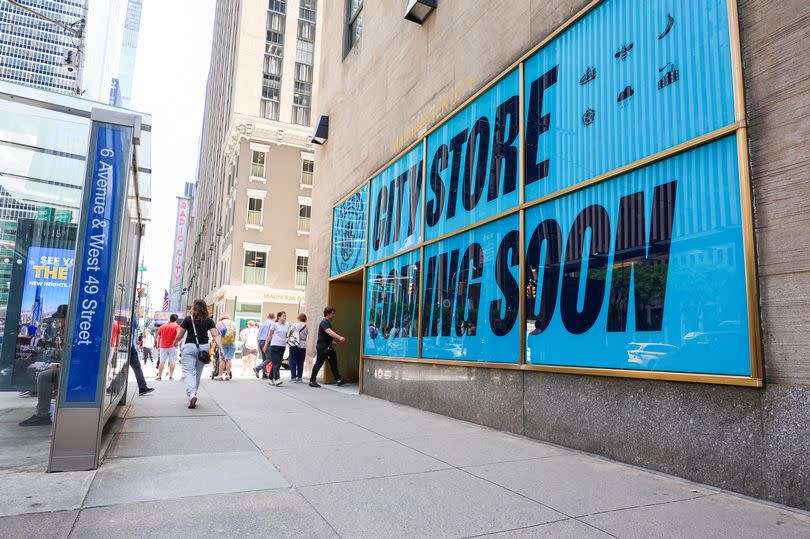 Man City have opened a store in New York