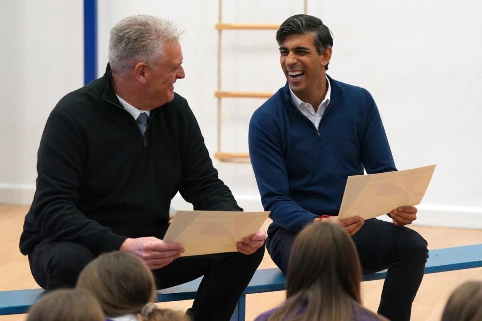 Rishi Sunak made Lee Anderson deputy chair of the Conservative Party (PA)