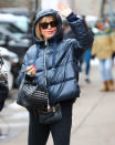 <p>Goldie Hawn bundles up for some last-minute holiday shopping in Aspen on Dec. 23. </p>