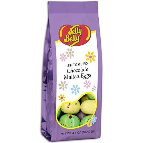 6) Jelly Belly Speckled Chocolate Malted Eggs