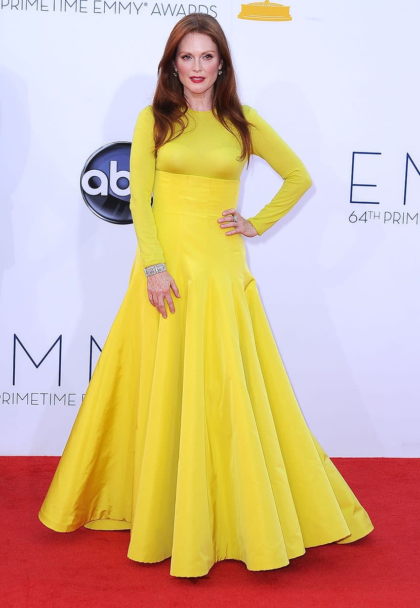 At the 64th Emmy Awards, September 2012