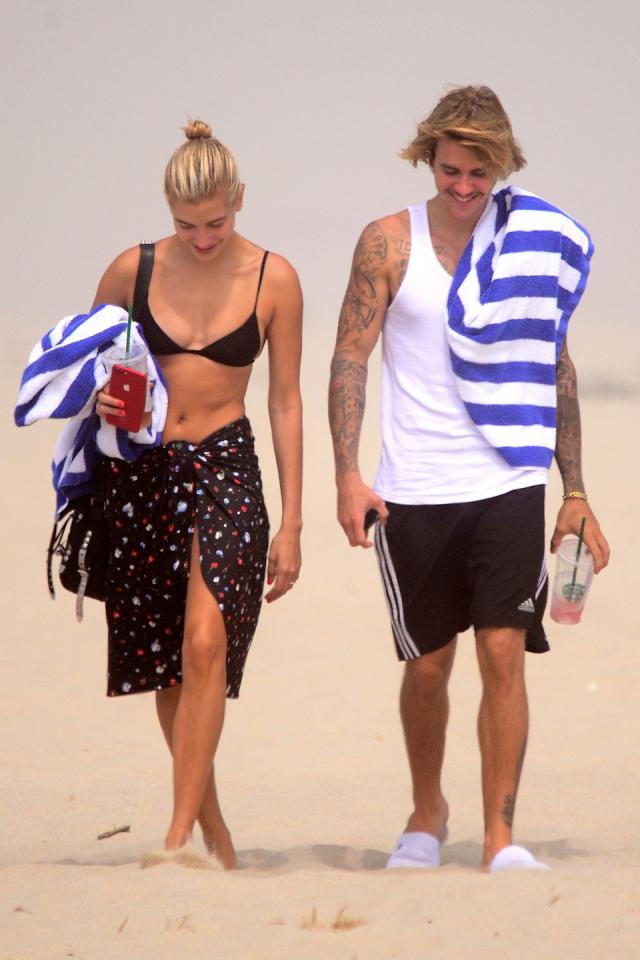 Hailey Baldwin With Justin Bieber in the Hamptons July 2, 2018