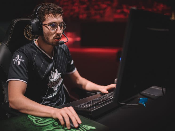 G2’s Alfonso “Mithy” Aguirre Rodríguez (Riot Games/lolesports)