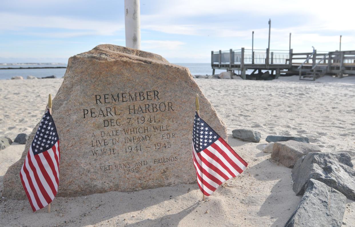 A Pearl Harbor Day ceremony was held on Dec. 7, 2023, at Smugglers Beach. Cape Cod Marine Corps League Detachment 125 hosted the ceremony.