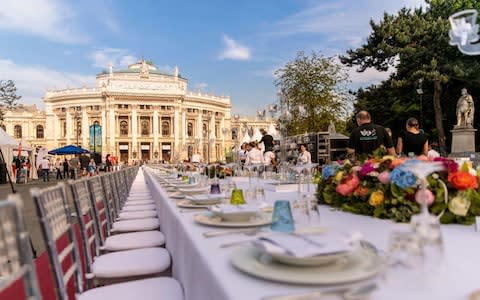 Wienissimo Food Festival, Vienna's City Hall, Austria - Credit: STEFAN DIESNER