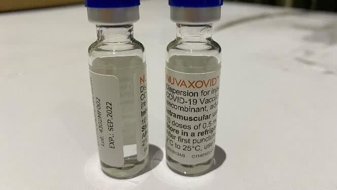 Novavax疫苗。(示意圖／食藥署提供)