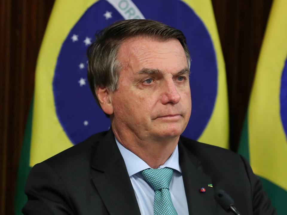 Brazilian president Jair BolsonaroReuters