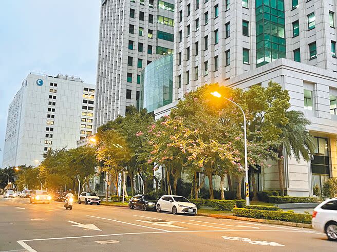 大型重機停放困難，台北市停管處向交通部提報「斜向停車格」試辦計畫，規畫於徐州路、杭州南路畫設重機、汽車共用停車格約20格，待交通部核可後即可上路。（劉彥宜攝）