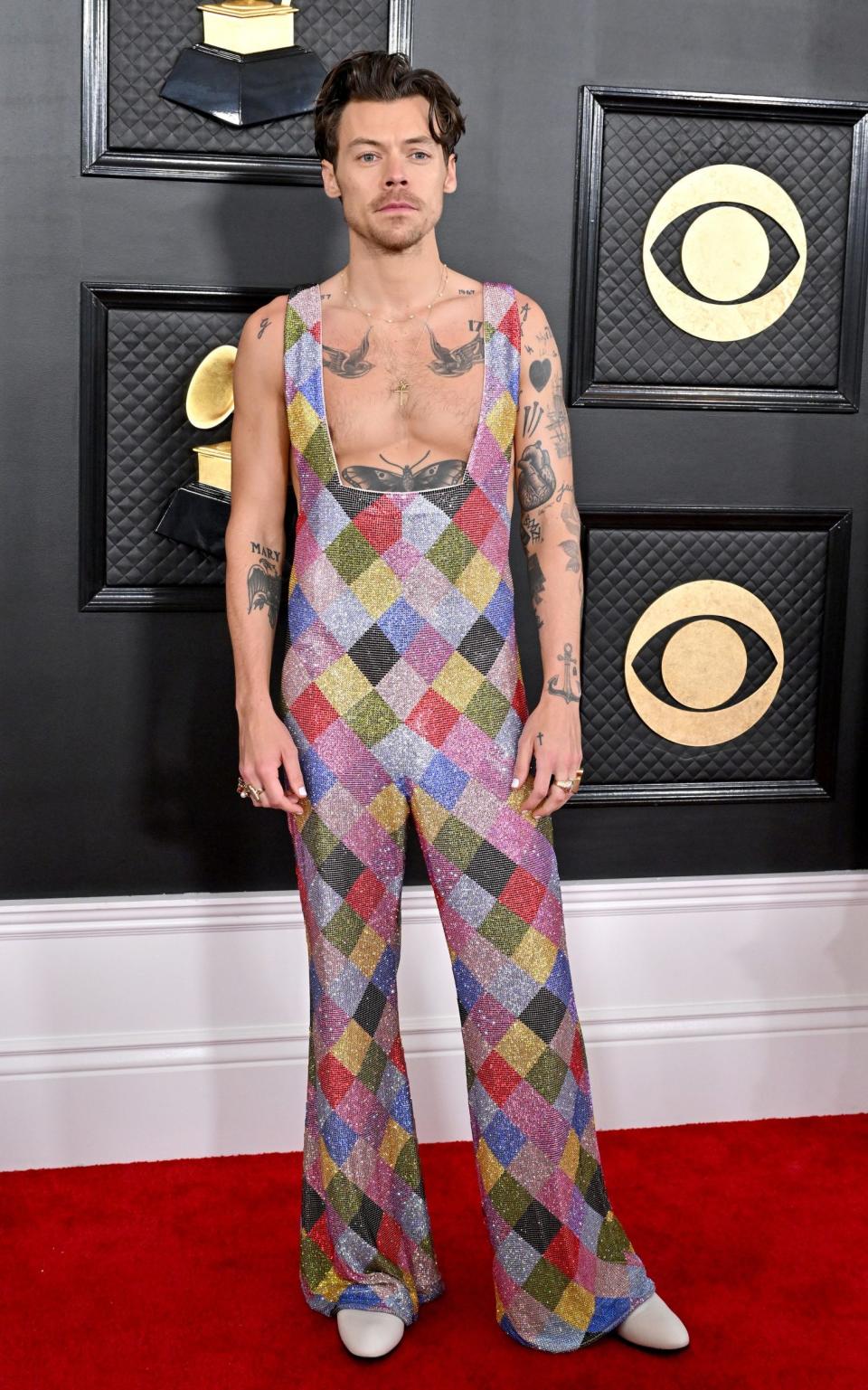 Harry Styles attends the 65th Annual Grammy Awards on February 5, 2023 in Los Angeles, California