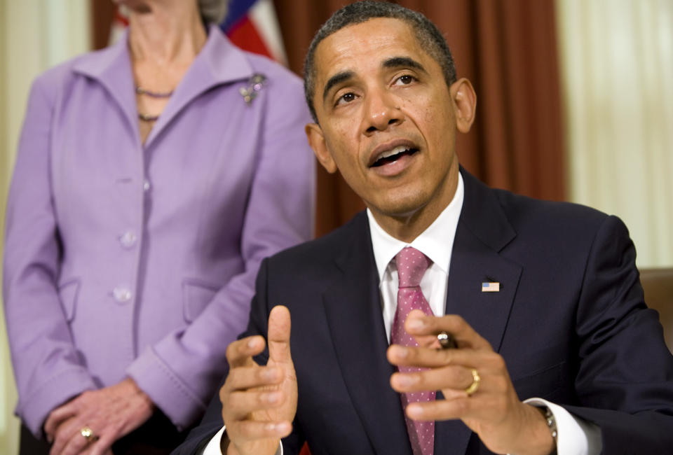 U.S. President Barack Obama at the White House on October 31, 2011 in Washington DC. (Photo by Kristoffer Tripplaar-Pool/Getty Images)