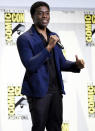 <p>The <i>Black Panther </i>star on July 23. <i>(Photo: Chris Pizzello/Invision/AP)</i></p>
