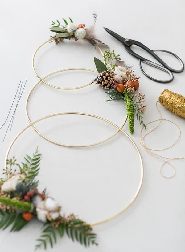 Gold Fall Wreath