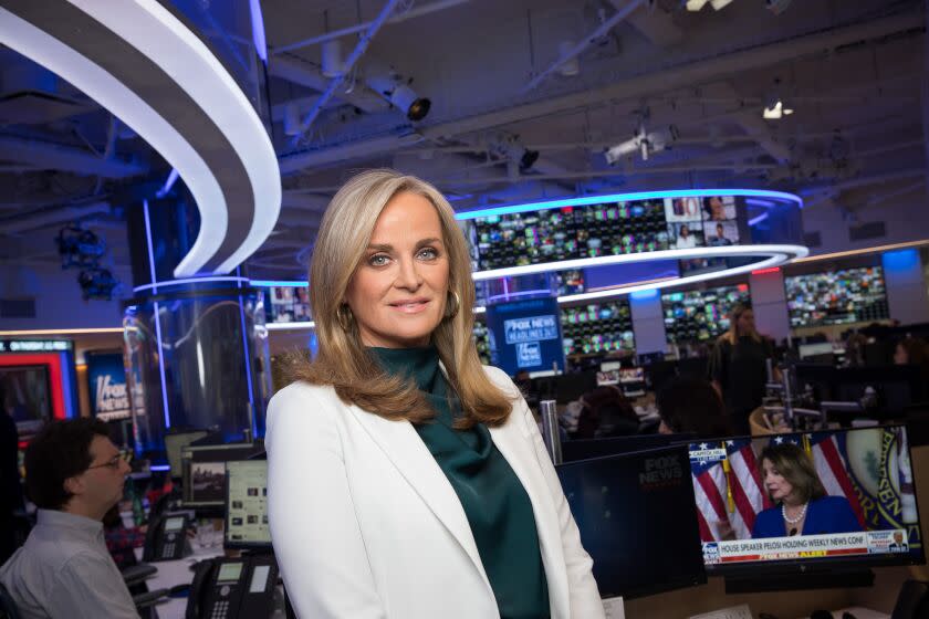 NEW YORK, NY ? 3/28/19: Suzanne Scott, chief executive officer of Fox News, poses for a portrait at Fox News? newsroom on Thursday, March 28, 2019 in New York City. (PHOTOGRAPH BY MICHAEL NAGLE / FOR THE TIMES)