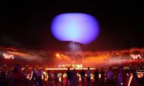 Gold Coast 2018 Commonwealth Games - Closing ceremony - Carrara Stadium - Gold Coast, Australia - April 15, 2018 - Artists perform during the closing ceremony. REUTERS/Athit Perawongmetha