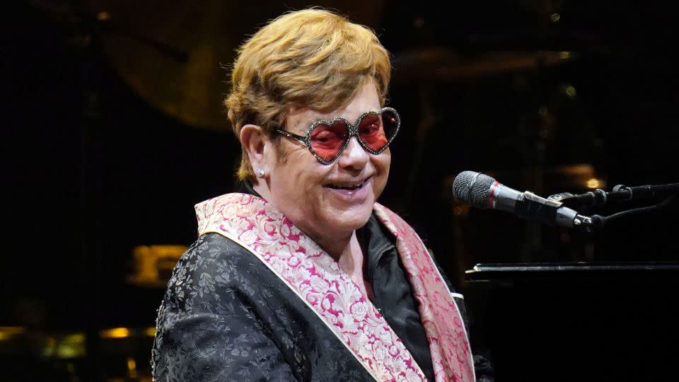 Elton John performed his final show at the Tele2 Arena in Stockholm, Sweden. - Yui Mok/Press Association/AP