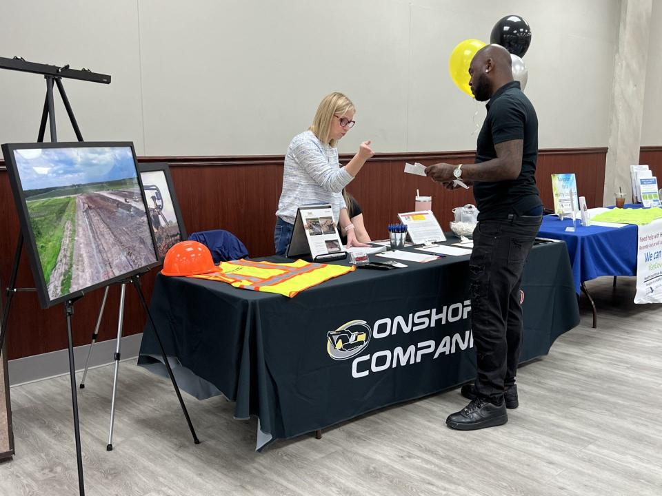 Images from the Bayou Region Career and Resource Fairs, 2022, in Thibodaux and Houma. The fairs are cohosted by The Louisiana Workforce Commission and Louisiana Department of Public Safety and Corrections, Division of Probation and Parole.