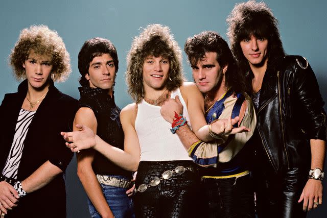<p>Ebet Roberts/Getty</p> Bon Jovi in 1984