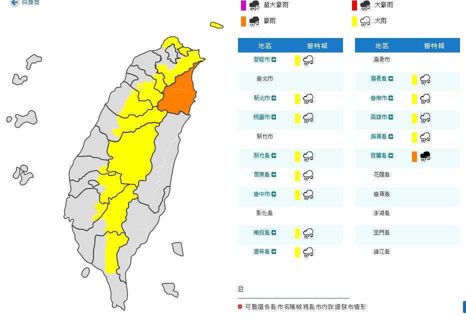 （取自氣象局網站）