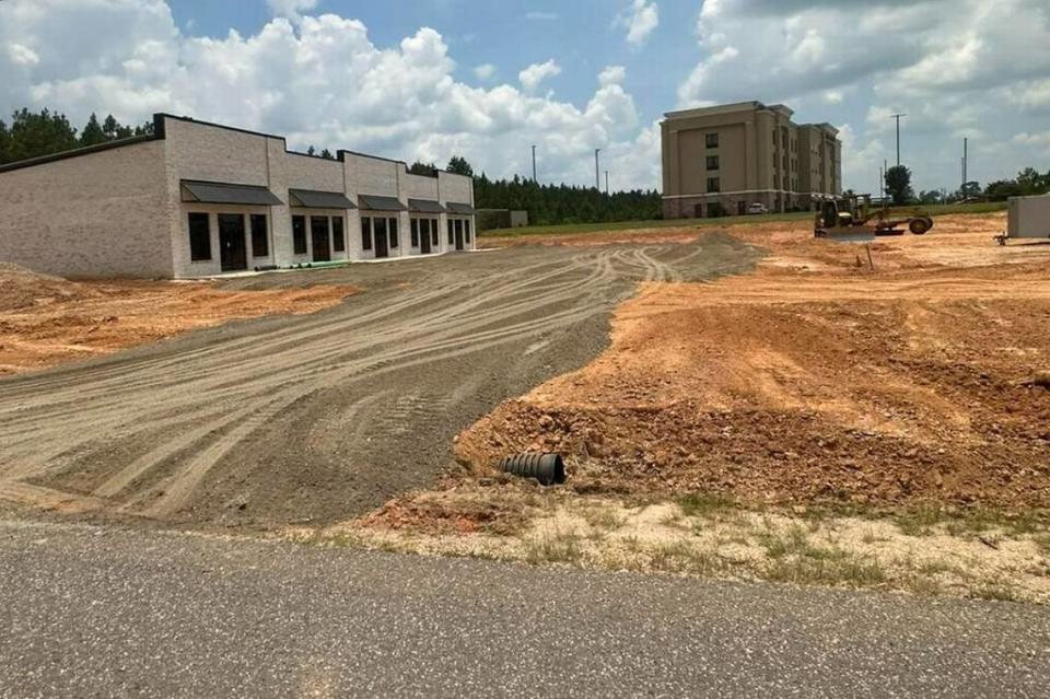 Quality Bakery’s second location is under construction. The bakery will be located in Wiggins’ Pine Hill area.