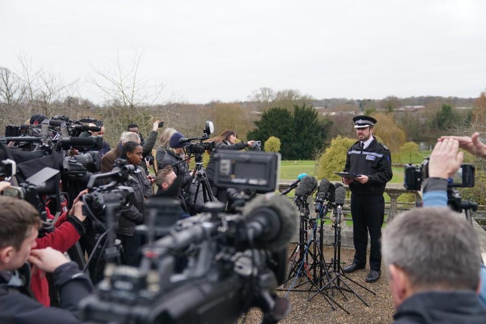 Chief Superintendant Dave Buckley told a media briefing on Friday afternoon that the force is confident there was no third party involvment (PA)