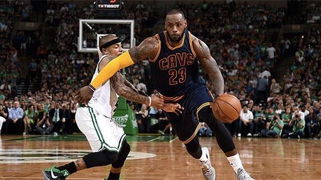 The Cavs had too much firepower for the Celtics. Pic: Supplied