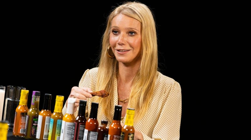 Gwyneth Paltrow on Hot Ones