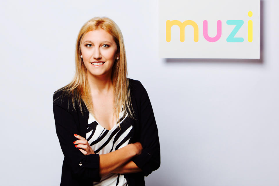 Agustina Fainguersch, co-fundadora del proyecto Muzi. Foto cortesía Agustina Fainguersch.