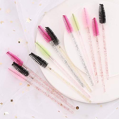 12) Disposable Eyelash Brush Wands