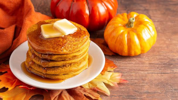 PHOTO: A stack of pumpkin pancakes. (STOCK PHOTO/Getty Images)