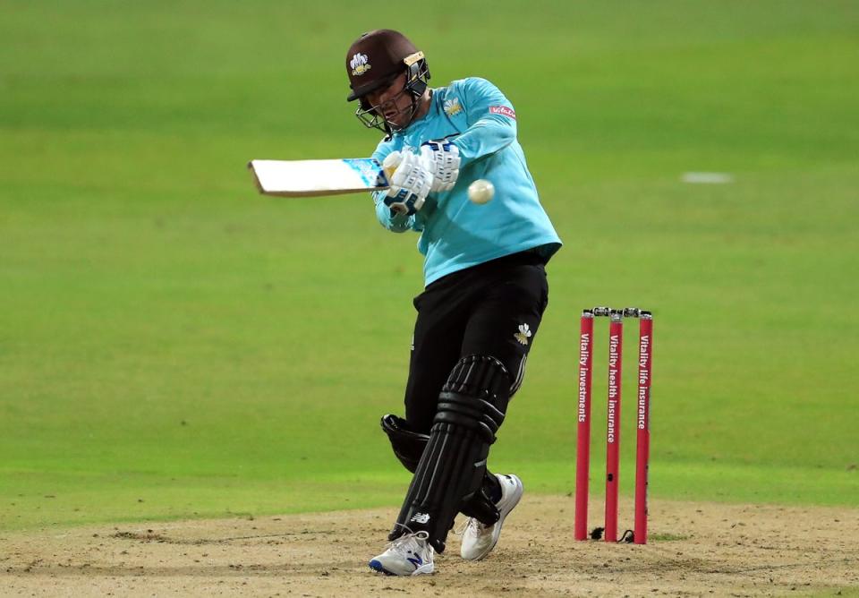 Surrey’s Jason Roy was in fine form at Lord’s (Mike Egerton/PA) (PA Archive)