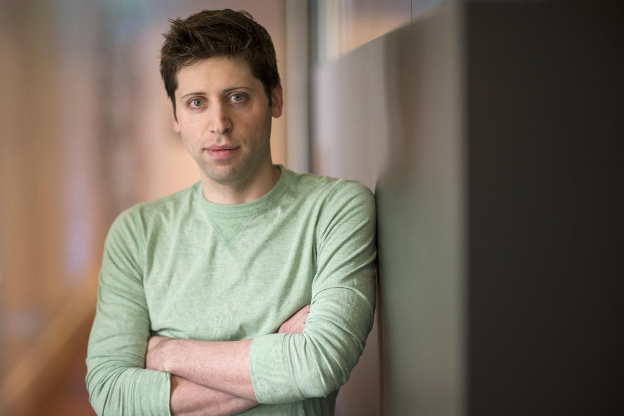 Sam Altman.  (David Paul Morris / Bloomberg via Getty Images file)