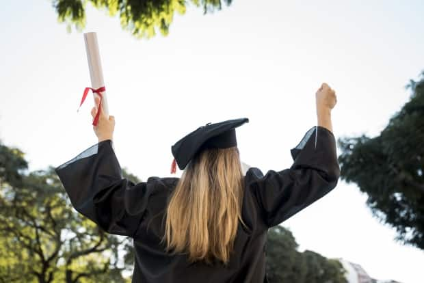 A new study reveals that almost 90 per cent of New Brunswick natives that graduate from post-secondary education in the province are still here after one year.  (Shutterstock - image credit)