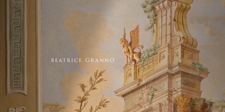 Beatrice Granno's name in "The White Lotus" opening credits.