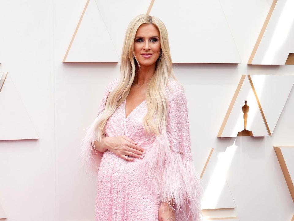 Nicky Hilton at the 2022 Oscars.